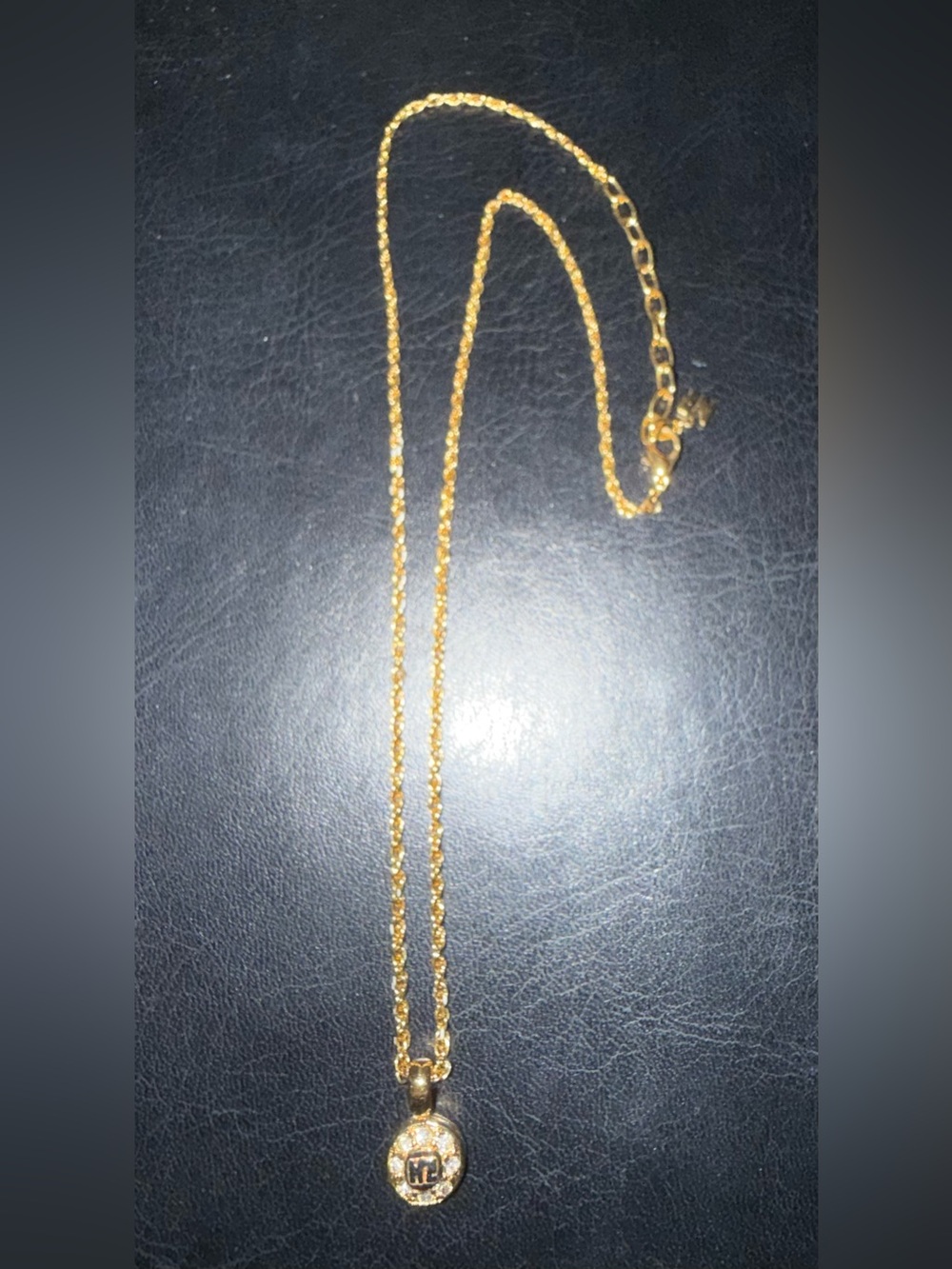 NWOT Nina Ricci Gold-Tone Twisted Rope Necklace